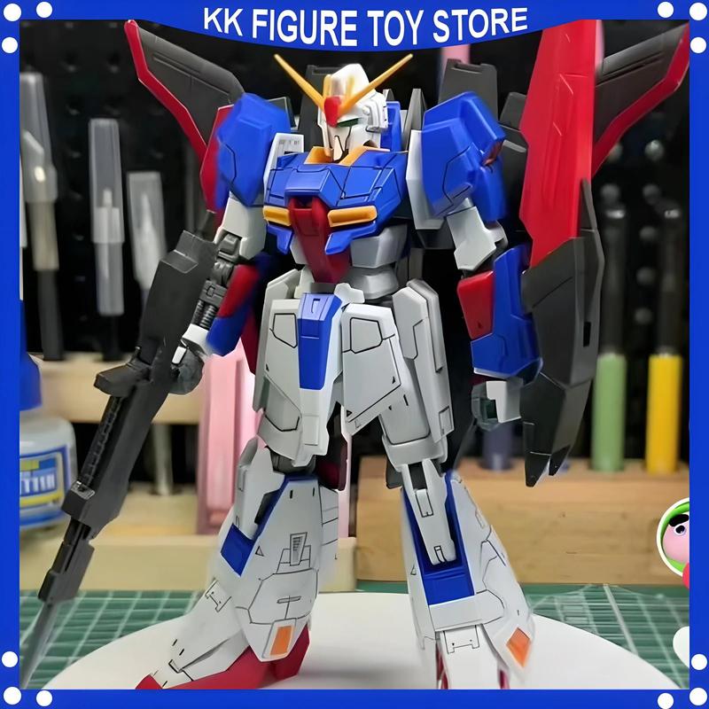 1/144 Zeta Gundam Model Kit HG MSZ-006 Montagem Action